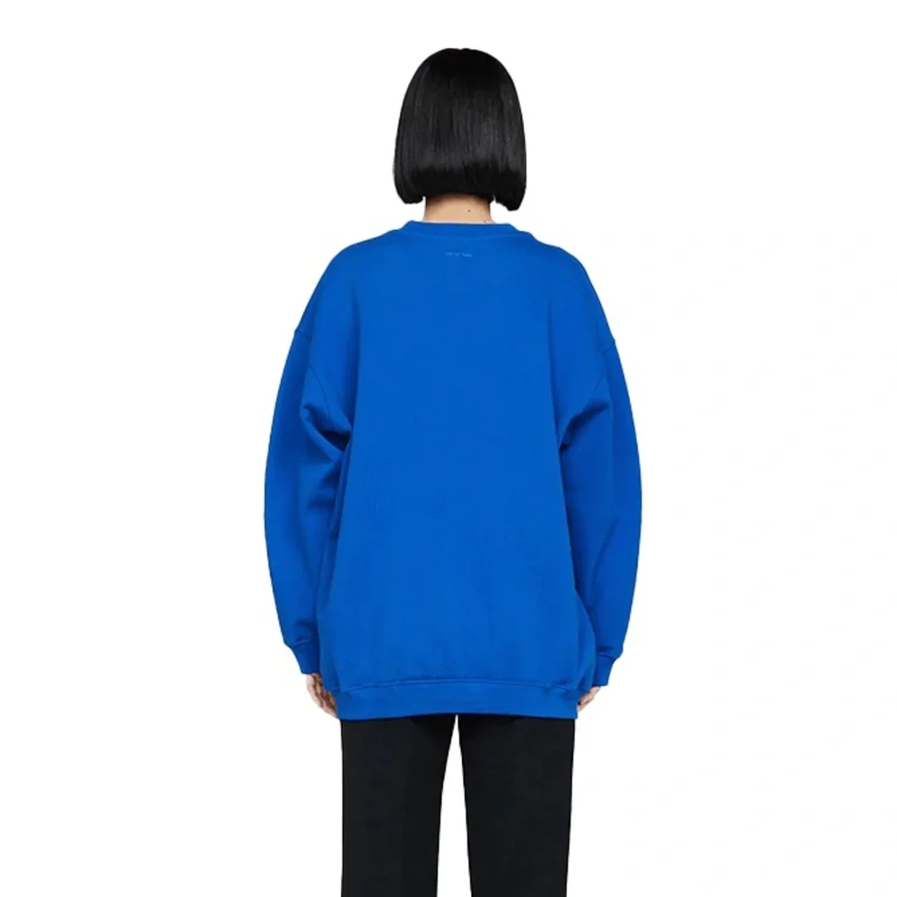 NWT ANINE BING TYLER SWEATSHIRT IN ELECTRIC BLUE_2